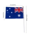 thumbnail image 3 of Hand Cranked Fan Flag 21 cm x 14 cm Nylon Spandex With Plastic Handle For Sports Matches Parties Bar Decor, 3 of 6