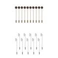 thumbnail image 1 of segolike 20 Pcs Base en Métal Colle sur Plateau Rond Ensemble Chapeau Broche Artisanat, 1 of 9