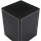 thumbnail image 4 of Square single pen holder office desktop storage box, solid color leather storage holder, creative and simple pen holder(black), 4 of 5