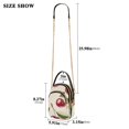 thumbnail image 2 of FORMRS Crossbody Bag for Women Quilted Travel Shoulder Cell Phone Purse with Chain Strap Handbag, Cute Cherry, 2 of 7