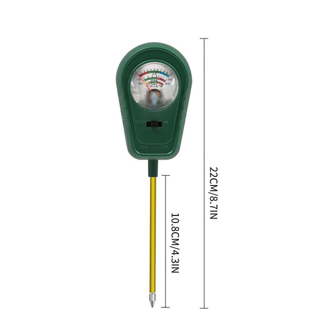 Three-in-one Land Tester Fertility Humidity PH PH Tester Pointer Land Fertility Meter