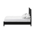 thumbnail image 2 of Benjara Queen Panel Bed with Rectangular Headboard, Black, 2 of 5