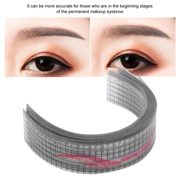 otviap elastic plastic eyebrow tattoo ruler ruler eyebrow