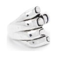 thumbnail image 4 of Anillo de payaso Retro personalizado, anillo de aleación, collar, anillo de dedo índice antioxidante para graduación de Navidad, 4 of 9