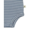 thumbnail image 3 of easy-peasy Baby Short Sleeve Henley Stripe Bodysuit, Sizes 0-24 Months, 3 of 5