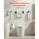 thumbnail image 2 of VEVOR - Juego de 5 accesorios de baño, barra para toallas de 16 pulgadas, color negro mate, 2 of 9