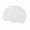 White, variant on M Buder Unisex Durable Silicone Waterproof Swimming Cap, High Elastic Solid Swimmer Hat for Long Hair Protection, Professional Water Sports Accessory, Snug Fit Pool Gear, White