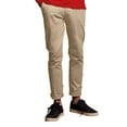 thumbnail image 3 of Front Row Mens Cotton Rich Stretch Chino Pants, 3 of 4