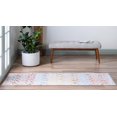thumbnail image 4 of Rugs.com Lattice Trellis Collection Rug – 10 Ft Runner Multi Low-Pile Rug Perfect For Hallways, Entryways, 4 of 9