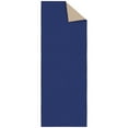 thumbnail image 4 of Ottomanson Solid Kitchen Runner Rug 1'10" x 6' - Non Slip Low Pile Carpet, Navy, 4 of 14