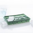 thumbnail image 4 of Molde de silicona para bandeja de hielo caliente, bandeja de hielo de platino coreana de 15 rejillas con tapa, caja de suplemento alimenticio para niños, molde de barra de hielo, 4 of 4
