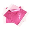 thumbnail image 3 of 100 Piezas de Papel de Oro Metálico - Papel de Aluminio para Decoración de Muebles Dorados, Uñas de Bricoje, Artes, Manualidades, Pi melocotón BLESIY Hojas de hoja de oro de imitación, 3 of 8