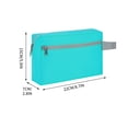 thumbnail image 3 of Large Capacity Waterproof Toiletry Bag Portable Makeup Storage Organizer Travel Cosmetic Case With Zipper Multifunction Pouch For Bathroom Gym Business Trip Daily Use Essentials, 3 of 5