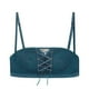 thumbnail image 3 of Sujetador de mujer sin tirantes Hacer subir Sujetador acolchado sin alambre Bralette Girl Slim Fit Chest Wrap Underwear, Verde, 36 / 80A kenally AP001241-08B, 3 of 7
