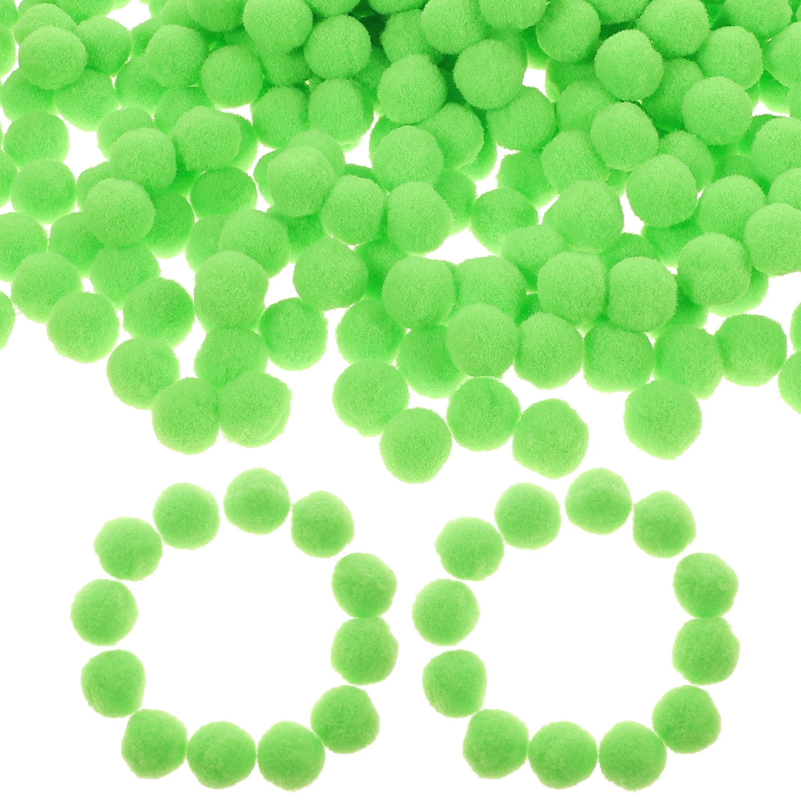 LABSERRON DIY Light Green Pom Poms for Clothing and Headwear Decor 4000Pcs