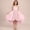 Pink, variant on Girls Princess Party Dress with Shoulder Rose, Sleeveless Flower Girl Gown for Wedding Birthday Pageant, Elegant Tulle Net Skirt for Special Occasions, Age 2-12 Years Blackish Green 110