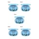 thumbnail image 3 of Seitruly 1 par de auriculares llamada manos libres compatible con Bluetooth 5.0 Auriculares impermeables para fitness en la oreja Auriculares con Type2 NO2, 3 of 6