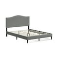 thumbnail image 2 of Glenwillow Home Kameli Queen Size Wood Bed, Black, 2 of 7
