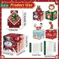 thumbnail image 3 of 4 Sets Of Christmas Gifts In Different Styles Christmas Theme Party Surprise Money Gift Box Gifts, 3 of 5