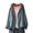 Green, variant on Joernso Women Spring Autumn Coat Hooded Drawstring Hem Long Sleeve Printing Loose Zipper Closure Jacket with Pockets Daily Wear Commuting Outerwear