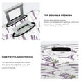 thumbnail image 4 of Bingfone Lavender Flowers Luggage Cover Washable Suitcase Cover Protector Anti-scratch Suitcase cover Fits 18-32 Inch Luggage, 4 of 8