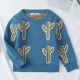 thumbnail image 1 of Mother and Daughter Matching Cardigan Print Long Sleeve Pullover Sweater Tops Blouse Family Fall Outfit, 1 of 14