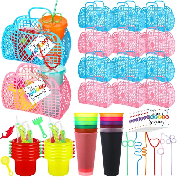 Simgoing Graduation Gifts for Kids Bulk End of Year Student Gifts from Teachers 73 Pcs Kindergarten Preschool Graduation Summer Class Party Favors with Sand Beach Buckets Bulk B