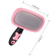 thumbnail image 3 of Cepillo grande para perros, cepillo para mascotas, cepillo para gatos, herramientas de aseo rosa Xemadio WHFLD79, 3 of 8