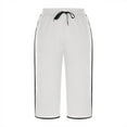 thumbnail image 4 of Bmisegm Women's Casual Pants Comfortable Versatile Fashionable Everyday Outdoor Active Wear White S, 4 of 5