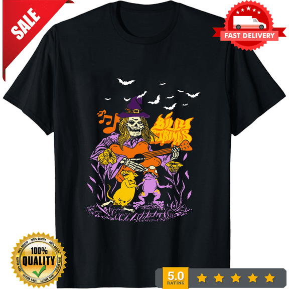 Reprint Rare BILLY STRINGS Happy Halloween Gift For Fan All Size S to 5XL T-shirt TU113, NEW INSTOCK-TH78016