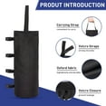 thumbnail image 5 of Outdoor Basic 6 Pack SandBags for Canopy, Pop up Tent Weights Sand Bags, 168 Lbs - Black Without Sand, 5 of 5