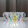 thumbnail image 5 of CLEANCOOL Colorful Crystal decorative bowl for kitchen and indoor,Home Office Tabletop Beautiful Decoration Craft-5.5 inch., 5 of 10
