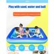 thumbnail image 2 of Bewildely Inflatable Pool Inflation Water Toys Solid Color Family Playing Pools Prop Garden Children Toy Lounge Summer Adults Backyard Juegos de cartas, 2 of 6
