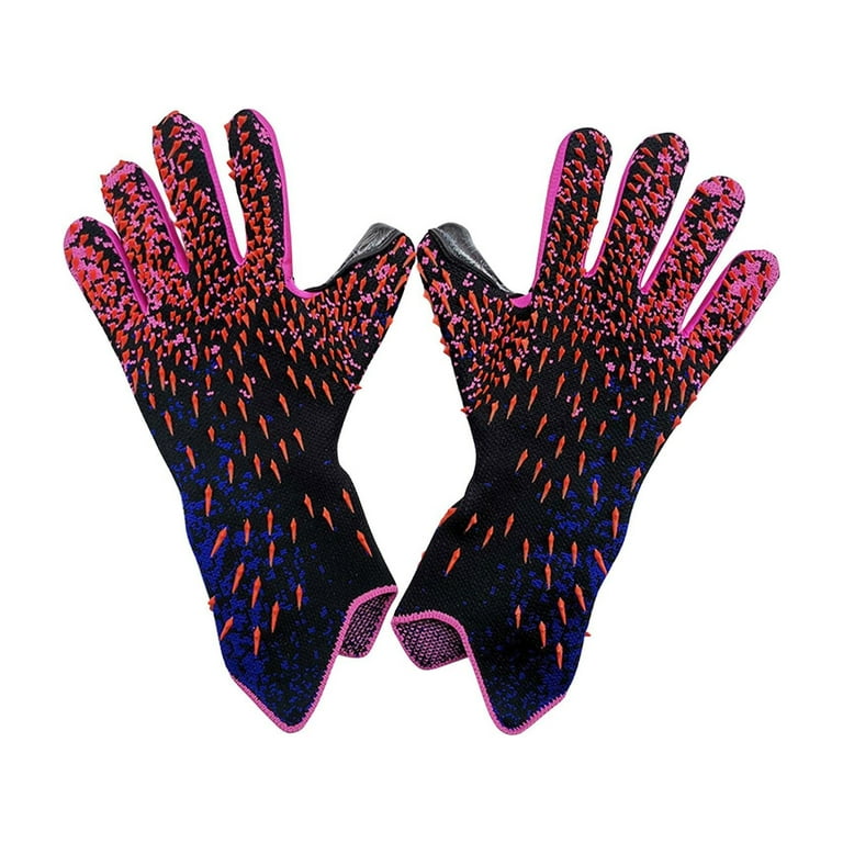 Goalie gloves sales with finger support