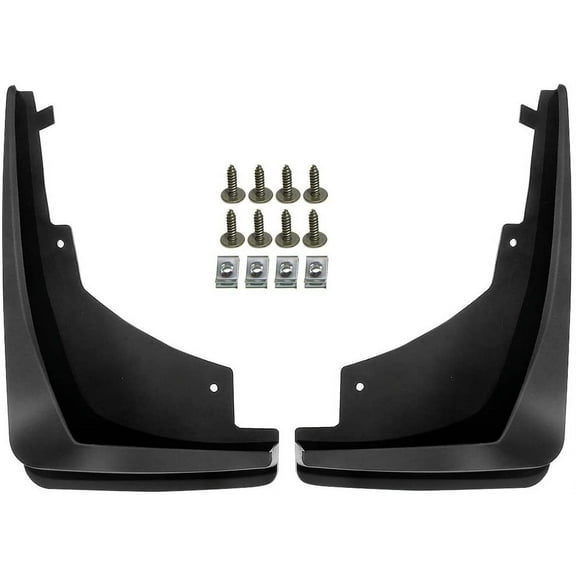 A-Premium Mud Flaps Splash Guards Compatible with Ford Edge 2012-2016 Front Side 2-PC