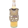 thumbnail image 6 of Yvsxxv Mini Camouflage Beer Vest, Beer Cooler Jacket Adjustable Drink Bottle Vests Holder Beverage Cooler Holder for Cans or Bottles Decoration, 6 of 7