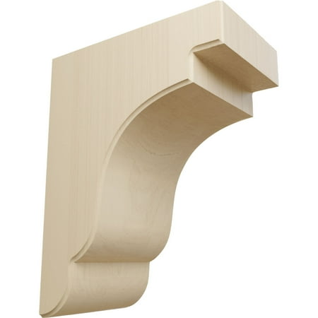 

Ekena Millwork 5 1/4 W x 8 1/2 D x 11 H Bedford Bracket Rubberwood (2-Pack)