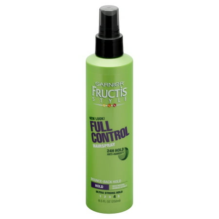 Garnier Fructis Style Full Control Anti-Humidity Hairspray, Non-Aerosol, 8.5 fl.