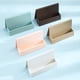 thumbnail image 1 of 5 Pieces Different Color Business Card Holder Office Desk Table Plastic Business Card Box Storage Shelf Display Stand for Men and Women, 1 of 5