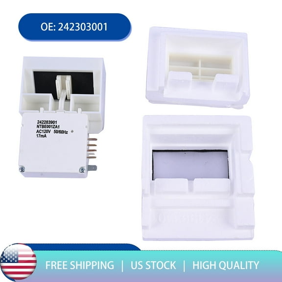 NEW Reference Part 242303001 for Electrolux Frigidaire Fridge Air Damper  242303001A AP5788340 PS8746718