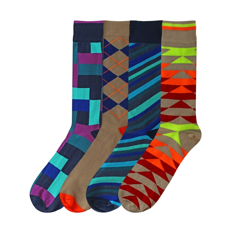 4-Pack Multi-color Socks Gift Set