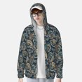 thumbnail image 2 of Susaid Indian Paisley 2 for Lightweight Sun Protection Hoodie for Outdoor Activities, Quick-Dry Breathable with Adjustable Hood-XX-Large, 2 of 7