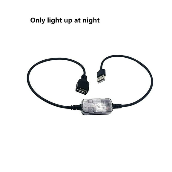 USB light sensor switch automatically turns on the day and night sensor switch