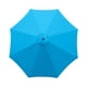 thumbnail image 2 of Teissuly Outdoor Courtyard Umbrella Surface Polyester Sunshade Umbrella Sunscreen And Rainproof Fabric Garden Pillar Umbrella Fabric Teissuly WER202312141635, 2 of 6
