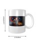 thumbnail image 4 of Taza de café con cómics de Stranger Things para cacao, té y bebidas | Capacidad para 12 onzas | Taza de cerámica para acampar | Taza de café pequeña, 4 of 7