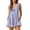 #0159-Blue, variant on Favoffer Women's Striped Sleeveless Romper V Neck Casual Jumpsuit with Pockets for Summer Beach and Vacation Wear
