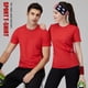 thumbnail image 3 of TFixol Hombres Mujeres Deporte Camiseta Manga Corta O Cuello Camisas para, 3 of 8