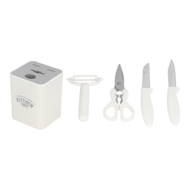 Juego de cuchillos de cocina Sincero 5 piezas Acero inoxidable con base de almacenamiento