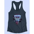 thumbnail image 3 of Butterfly Strike Lightning Racerback Tank Women -Image by Shutterstock, Female XX-Large, 3 of 4