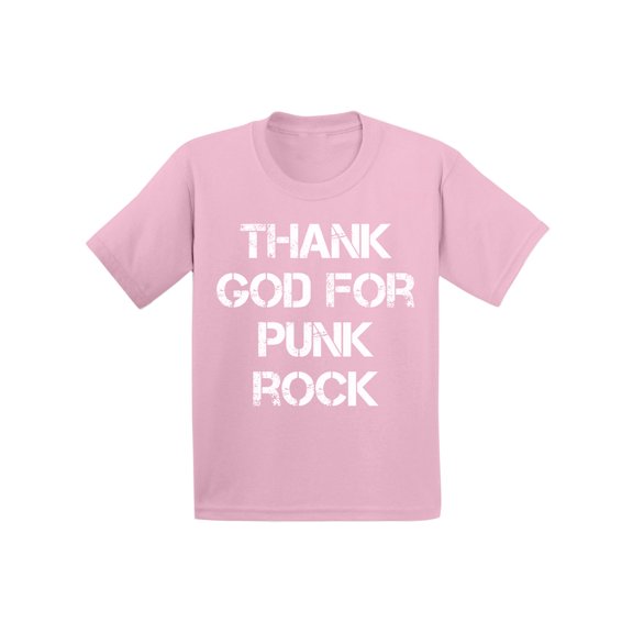 Awkward Styles Thank God for Punk Rock Toddler Shirt Jesus Shirt for Kids T Shirt for Boys Christian Shirts for Girls Religious T-Shirt Christian Gifts Christ Clothes Thank God T-Shirt for Toddlers